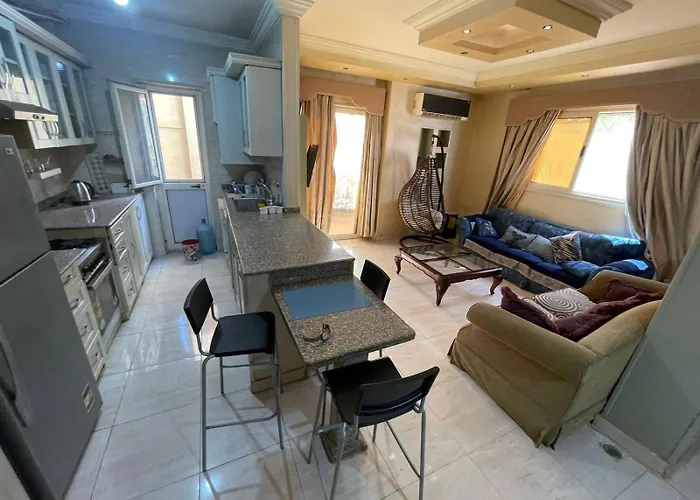 New Cairo Cozy Studio 2Bedrooms 2 Bathrooms